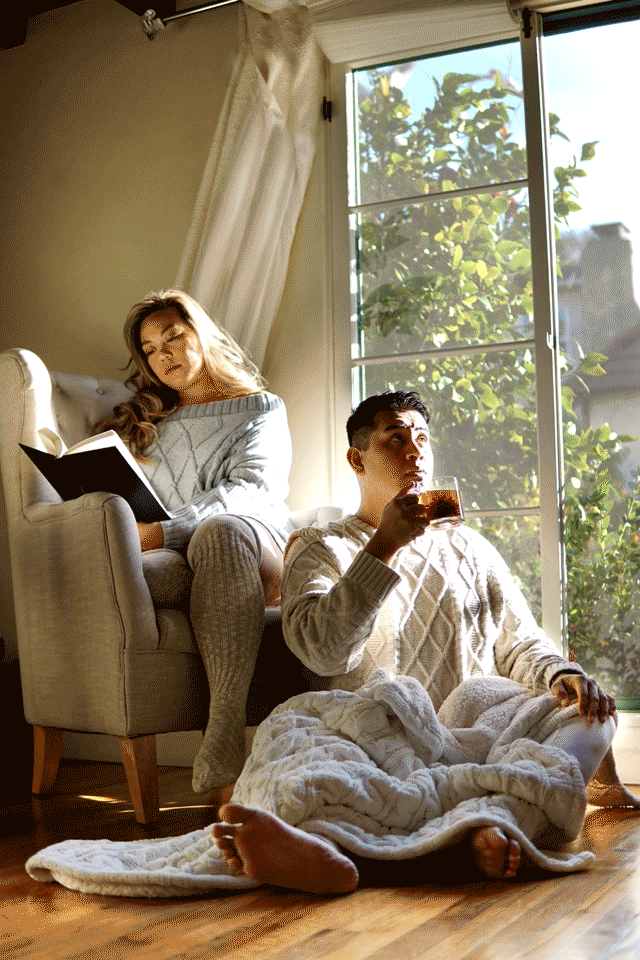 Sweater Weather — golden interior